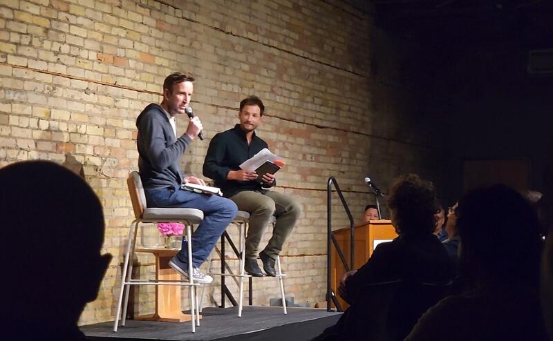 Robert Macfarlane and Nicholas Triolo