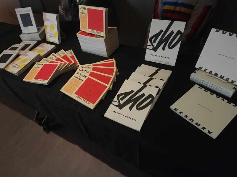 Keith S. WIlson, Chaun Webster, and Douglas Kearney Books