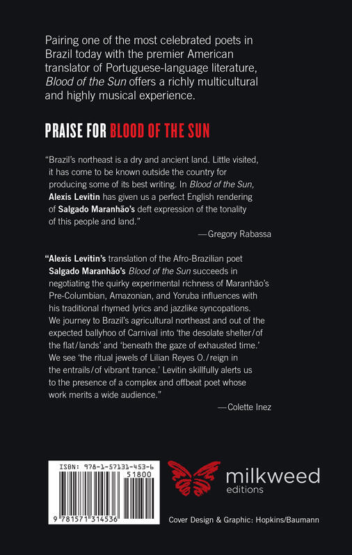 Blood of the Sun (back cover)