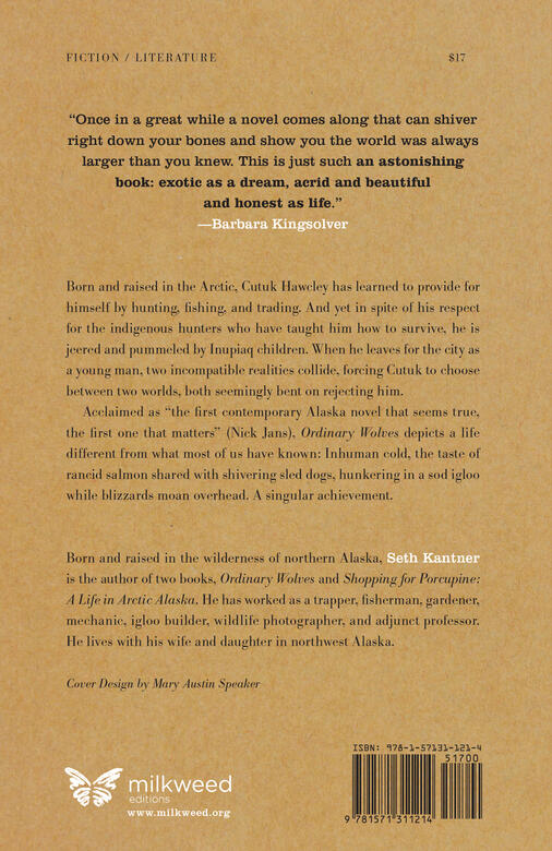 Ordinary Wolves (back cover)