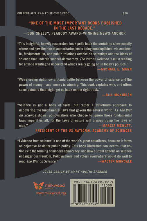The War on Science (back cover)