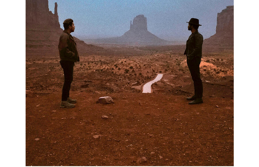 Cover Art of Jake Skeets' Poetry Collection Horses